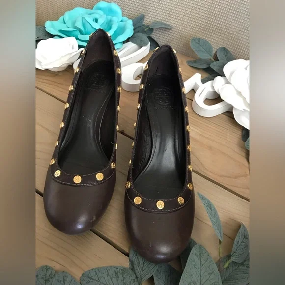 Tory Burch Derek heels woman’s size 9.5 - Picture 2 of 14